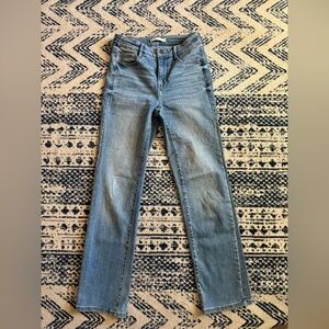 Nine West Light Wash Straight-Leg Jeans